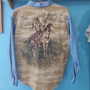 Panhandle Slim Denim Western Shirt